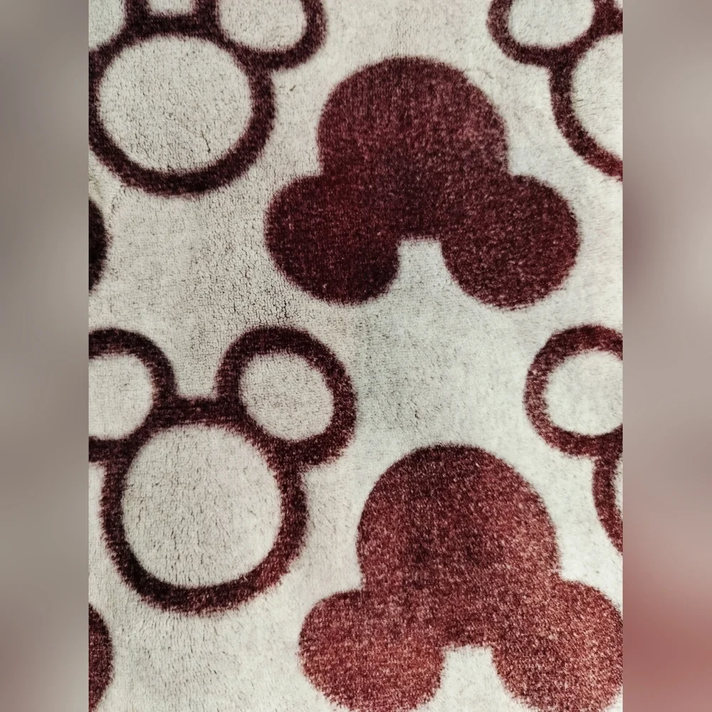 Disney Cozy Plush Mickey-Style Pullover in Berry Pink - Small - Picture 3 of 6